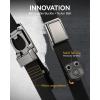 image:imageCHAOREN Tactical Belt Men  15 Stretch Belt for Work  Quick Release for Military Casual Jeans EDC HikingKhaki