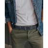 image:imageCHAOREN Ratchet Belts for Men  15 Mens Belt Genuine Leather for Causual Jeans  Customizable StyleVersatile FitNavy Blue