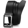 image:imageCHAOREN Ratchet Belts for Men  15 Mens Belt Genuine Leather for Causual Jeans  Customizable StyleVersatile FitGenuine Leather Black