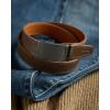 image:imageCHAOREN Mens Belt Leather Ratchet Belt  Customizable Fit Effortless Style 35mmImperial Oxygen  Full Grain Brown