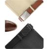 image:imageCHAOREN Mens Belt Leather Ratchet Belt 2 Pack  Customizable Fit Effortless Style 35mmBlack  Carbon FiberTan