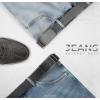 image:imageCHAOREN Mens Belt Leather Ratchet Belt 2 Pack  Customizable Fit Effortless Style 35mmImperial GreyBlack