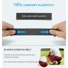 image:imageCHAOREN Mens Belt Stretchable  Elastic Golf Nylon Web Adjustable Belt  for Casual WearFcarbon Fiber ImperialWhite