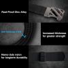 image:imageYOETEY Ratchet Tactical Belt for Men  15 Military Nylon Web Belts for Heavy Duty Work  Slide Buckle Fit PantsClassic Buckle  Black