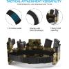 image:imageYOETEY Ratchet Tactical Belt for Men  15 Military Nylon Web Belts for Heavy Duty Work  Slide Buckle Fit PantsClassic Buckle  Black