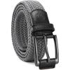image:imageCHAOREN Mens Stretch Belt  1 38 Elastic Braided Golf Belt for Men  Stretchy Web Fit Summer Casual JeansGrey