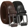 Black & Dark Brown