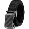 image:imageYOETEY Ratchet Tactical Belt for Men  15 Military Nylon Web Belts for Heavy Duty Work  Slide Buckle Fit PantsCarbon Fiber Imperial  Black