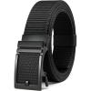 image:imageYOETEY Ratchet Tactical Belt for Men  15 Military Nylon Web Belts for Heavy Duty Work  Slide Buckle Fit PantsClassic Buckle  Black
