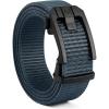 image:imageCHAOREN Ratchet Tactical Belt Men  15 Adjustable Nylon Web Belt  Quick Release for Work EDC Outdoor UseNavy
