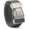 image:imageCHAOREN Tactical Belt Men  15 Stretch Belt for Work  Quick Release for Military Casual Jeans EDC HikingSilverGrey