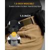 image:imageCHAOREN Nylon Ratchet Belts for Men  Adjustable Casual Work Belt with Slide Buckle  Trim to FitCoyote 38mm