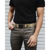 image:imageCHAOREN Nylon Ratchet Belts for Men  Adjustable Casual Work Belt with Slide Buckle  Trim to FitCoyote 38mm