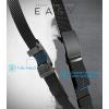image:imageCHAOREN Nylon Ratchet Belts for Men  Adjustable Casual Work Belt with Slide Buckle  Trim to FitEssential MatteBlack 35mm