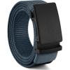 image:imageCHAOREN Nylon Ratchet Belts for Men  Adjustable Casual Work Belt with Slide Buckle  Trim to FitNavy 38mm