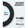 image:imageCHAOREN 15 Nylon Ratchet Belts for Men  Adjustable Casual Work Belt with Slide Buckle  Trim to FitGrey 35mm