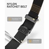 image:imageCHAOREN Nylon Ratchet Belts for Men  Casual Golf Web Belt Men 1 38  Automatic Adjustable Buckle Fit JeansNavy Blue 35mm