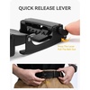 image:imageCHAOREN Ratchet Tactical Belt Men  15 Adjustable Nylon Web Belt  Quick Release for Work EDC Outdoor UseFrosted Matte  Brown