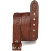 image:imageCHAOREN Western Belts for Men without Buckle  Cowboy Belt 15 Full Grain Leather Belt for Jeans  One Solid Piece LeatherFull Grain Dark Brown