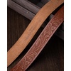 image:imageCHAOREN Western Belts for Men without Buckle  Cowboy Belt 15 Full Grain Leather Belt for Jeans  One Solid Piece LeatherFull Grain Dark Brown