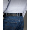 image:imageCHAOREN Western Belts for Men without Buckle  Cowboy Belt 15 Full Grain Leather Belt for Jeans  One Solid Piece LeatherFull Grain Floral Black